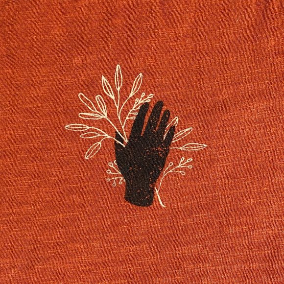 Universal Thread Orange Short Sleeve Tee T-shirt - Picture 2 of 6